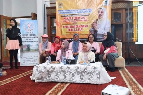 Tingkatkan Kesadaran Deteksi Dini Kanker Payudara, YKI Kalsel Gelar Sosialisasi SADARI